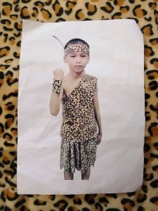 Kids Costumes to Hire - African - Cheetah Top & skirt - BOY